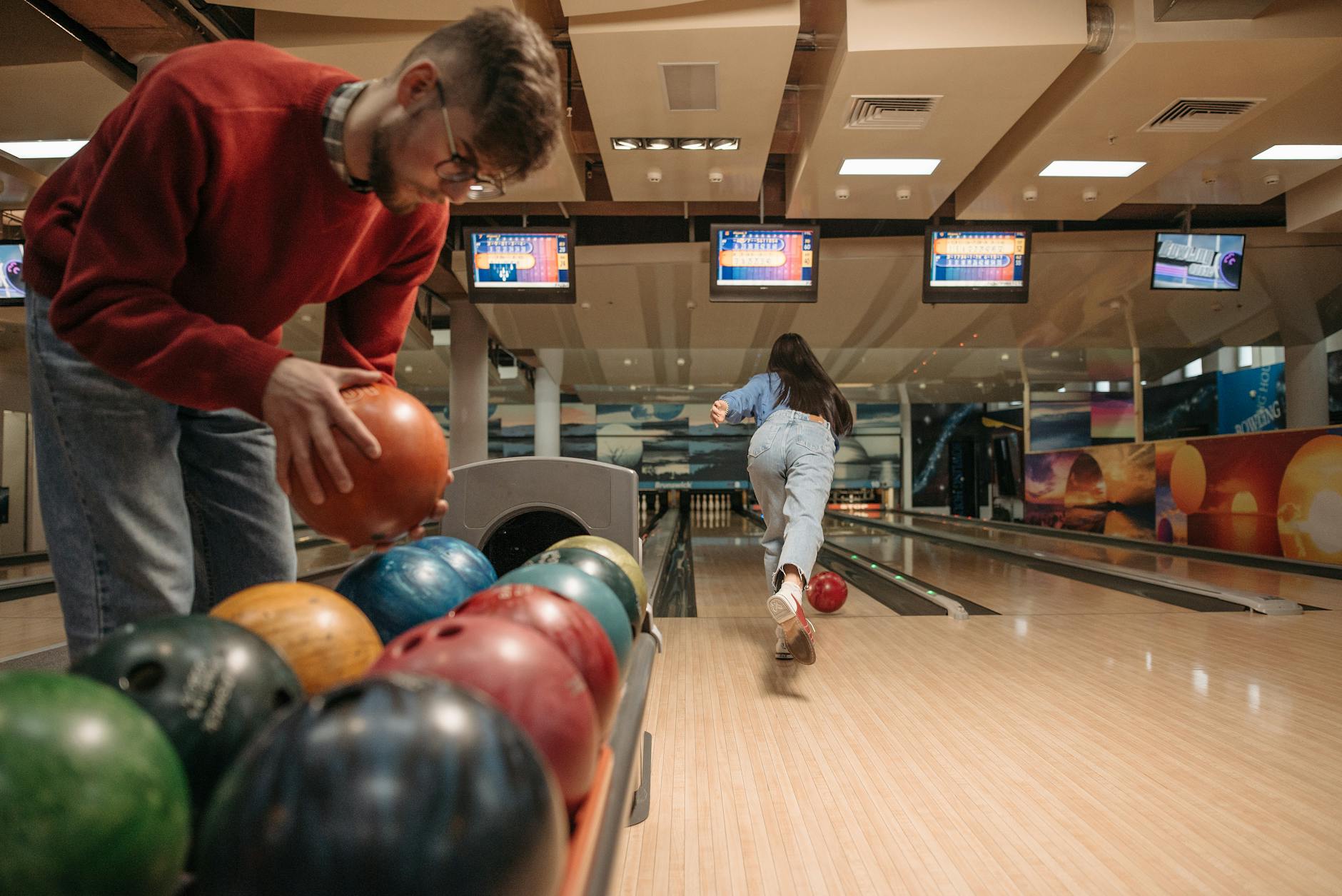 Things to do in Miami when it rains include bowling at Lucky Strike Miami Worldcenter