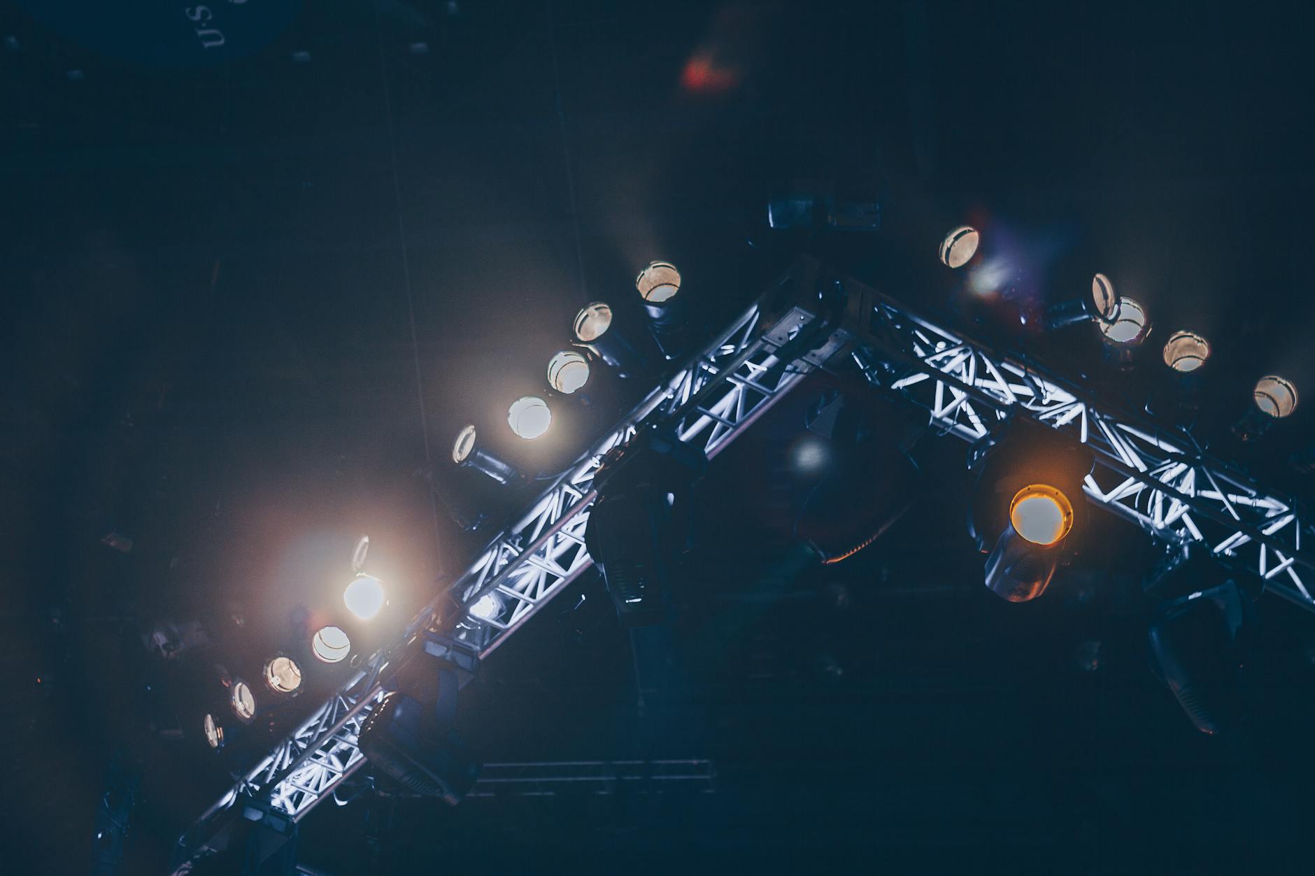 Headline DJ set with full lighting production on a Miami club stage