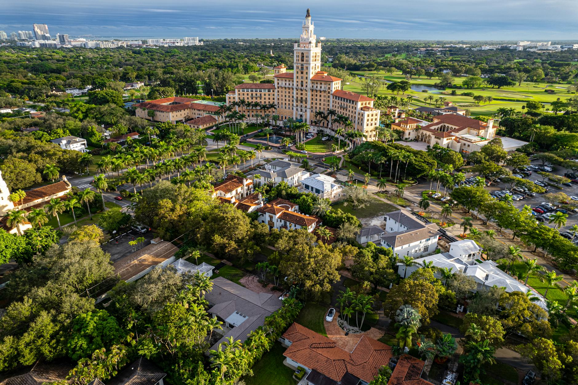 Mediterranean Revival architecture in Coral Gables Miami