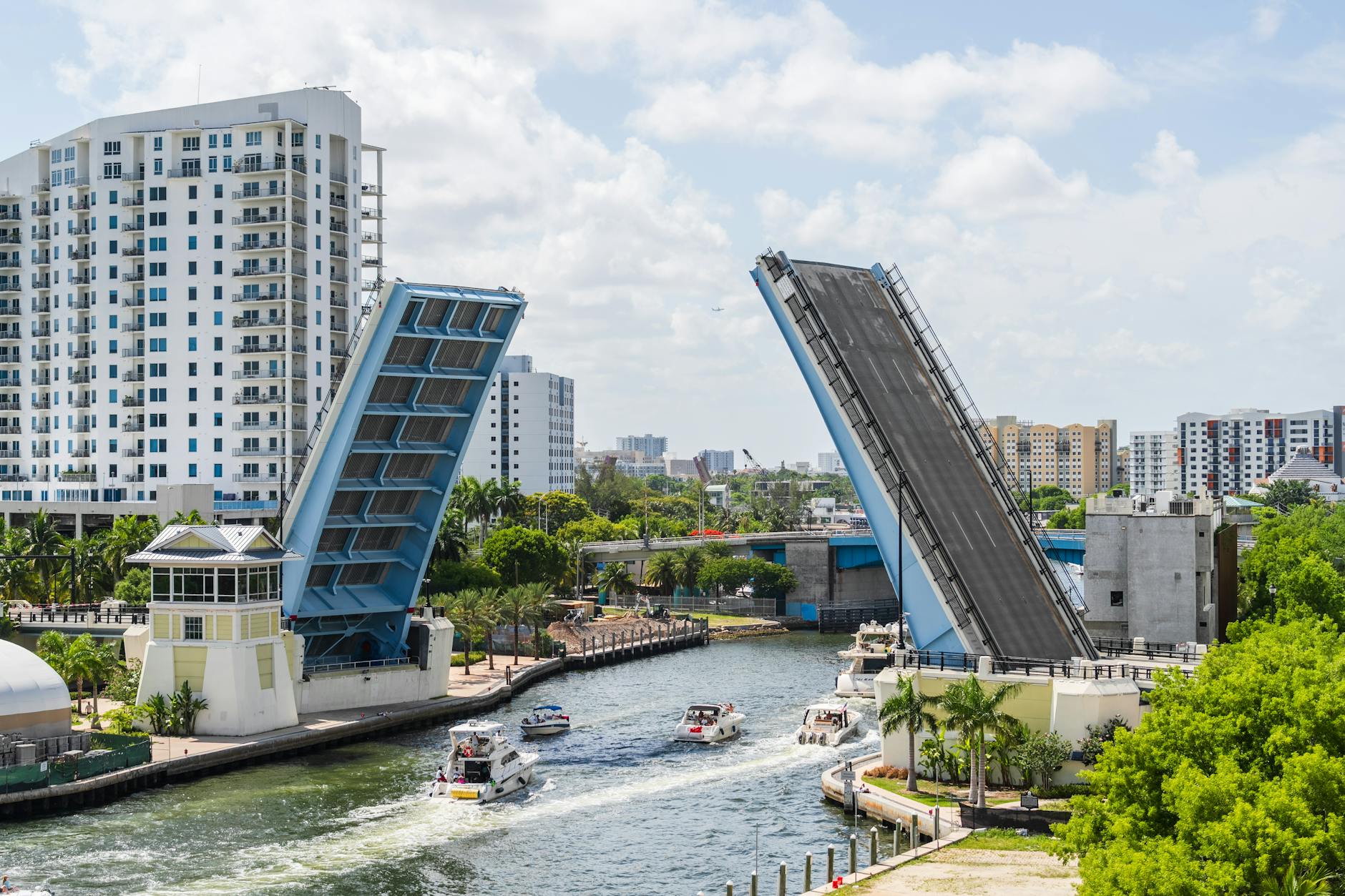 Downtown Miami's Miami River is dotted with seafood restaurants and historic boats