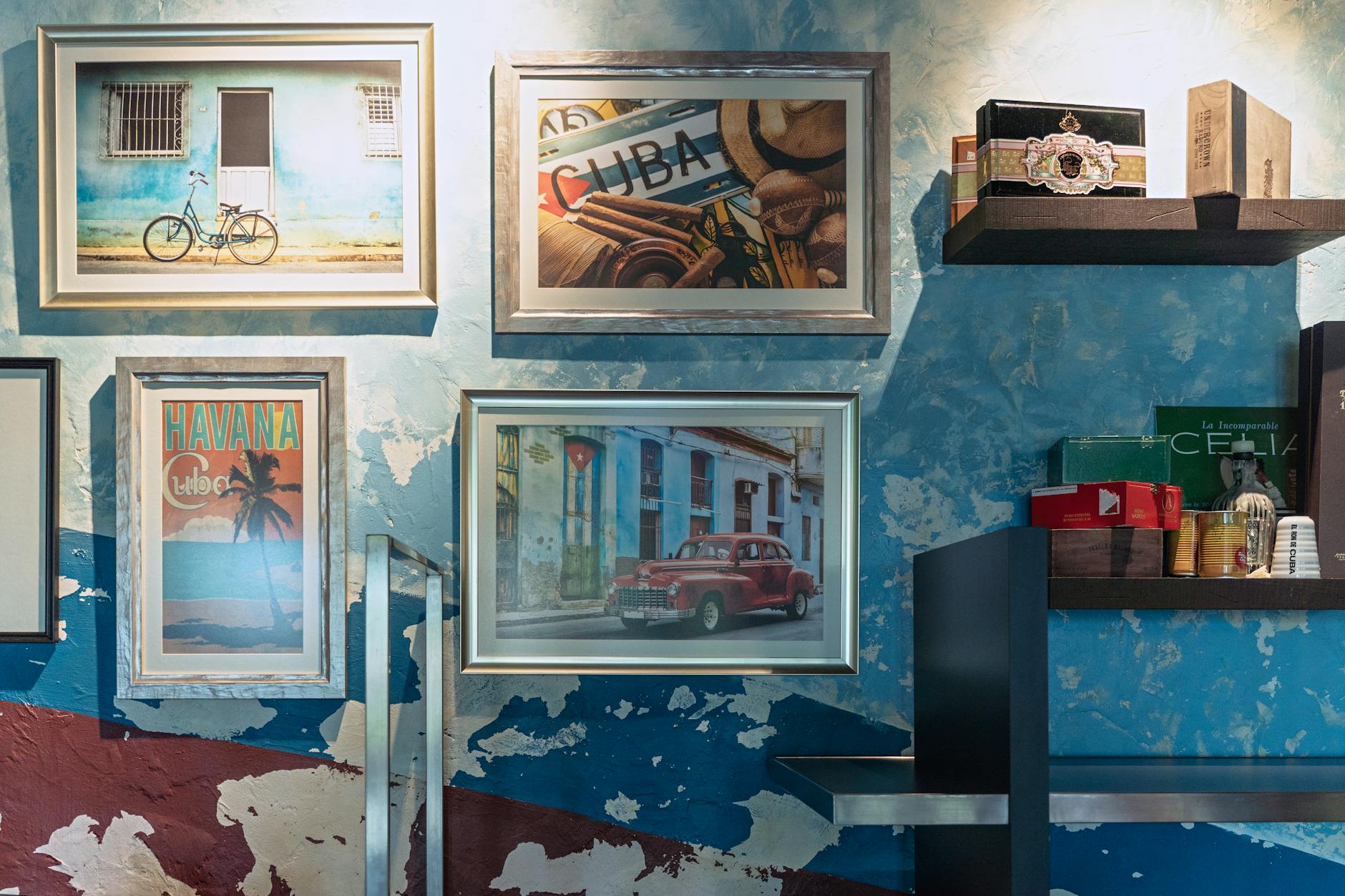 Cuban restaurant dining on Calle Ocho in Little Havana Miami