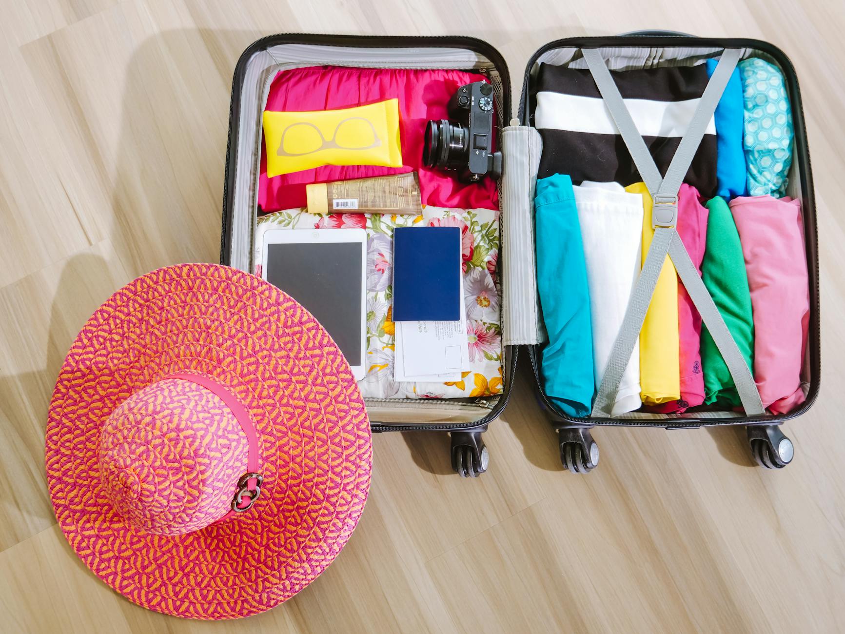Packing for a tropical Miami beach vacation