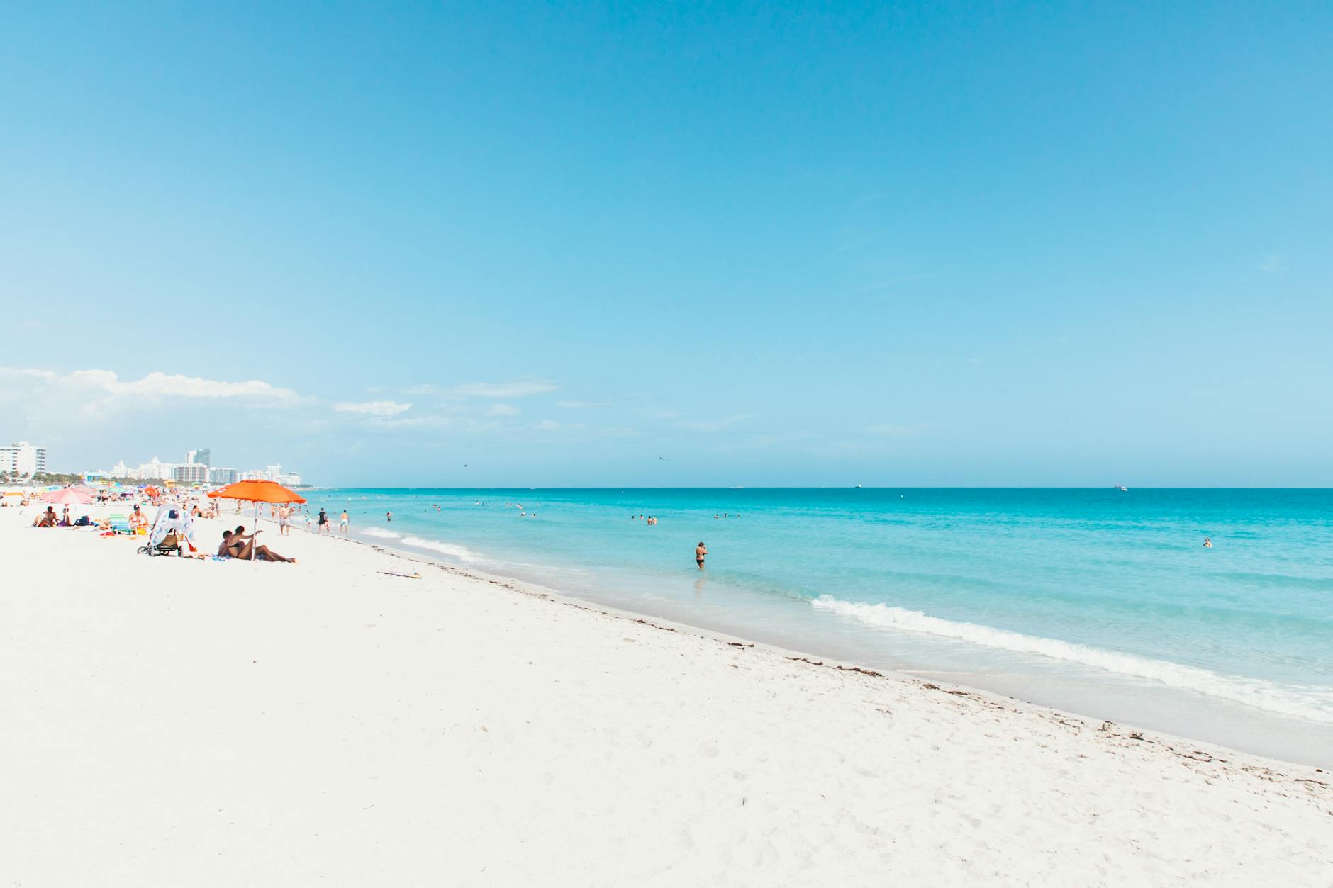 Free things to do in Miami include unlimited beach time at South Beach