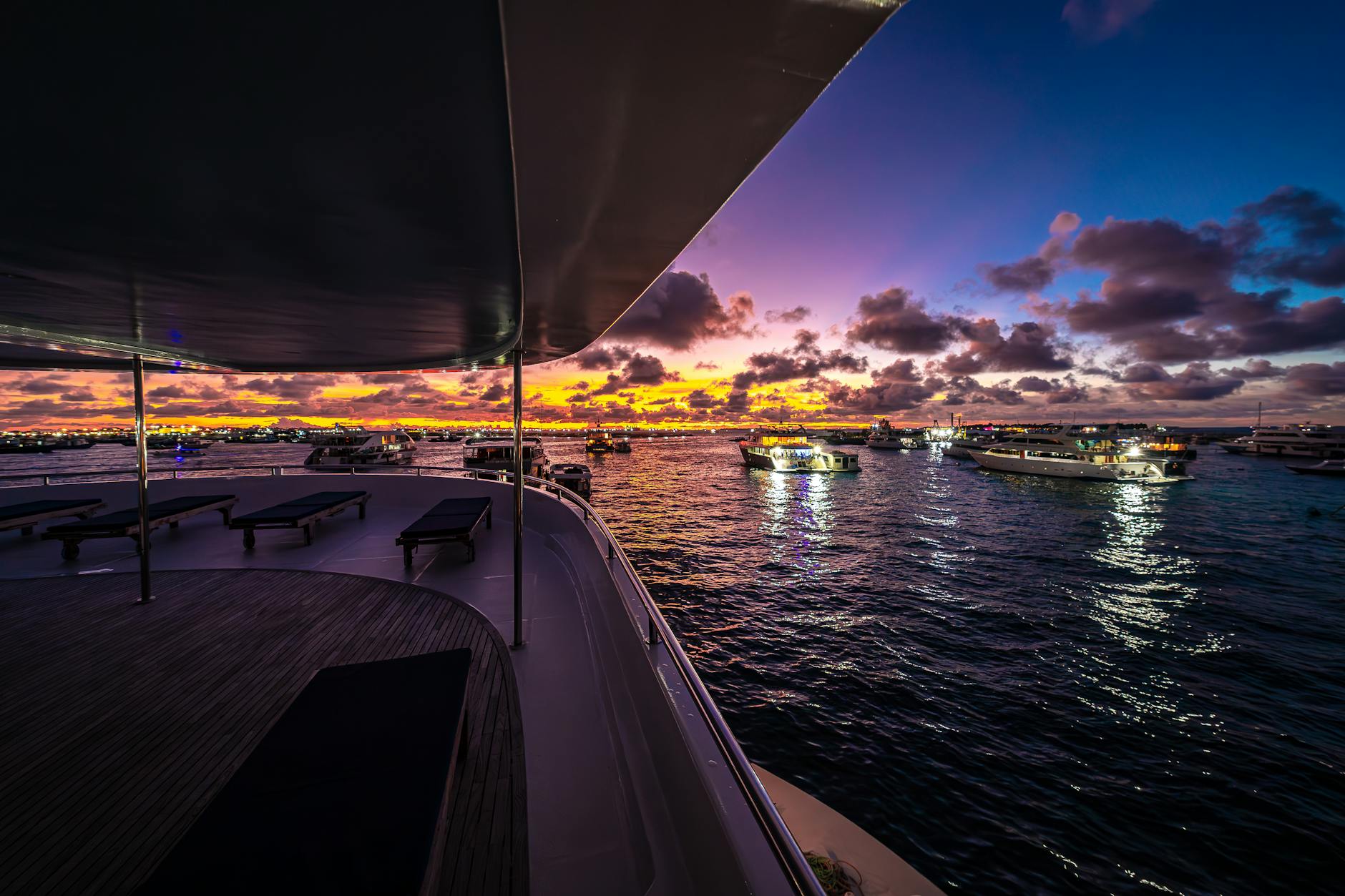 miami anniversary trip yacht charter
