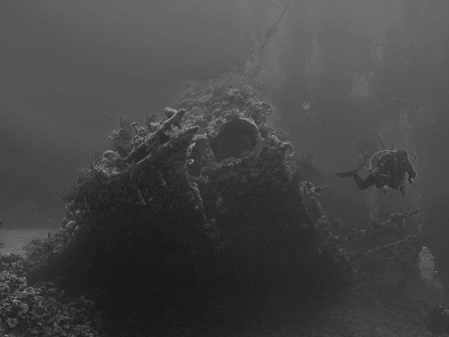 biscayne national park shipwreck underwater