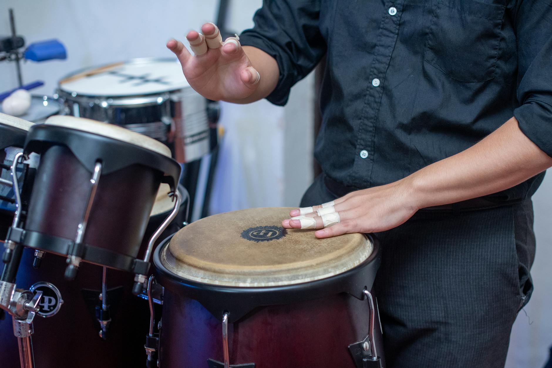calle ocho festival miami conga drums