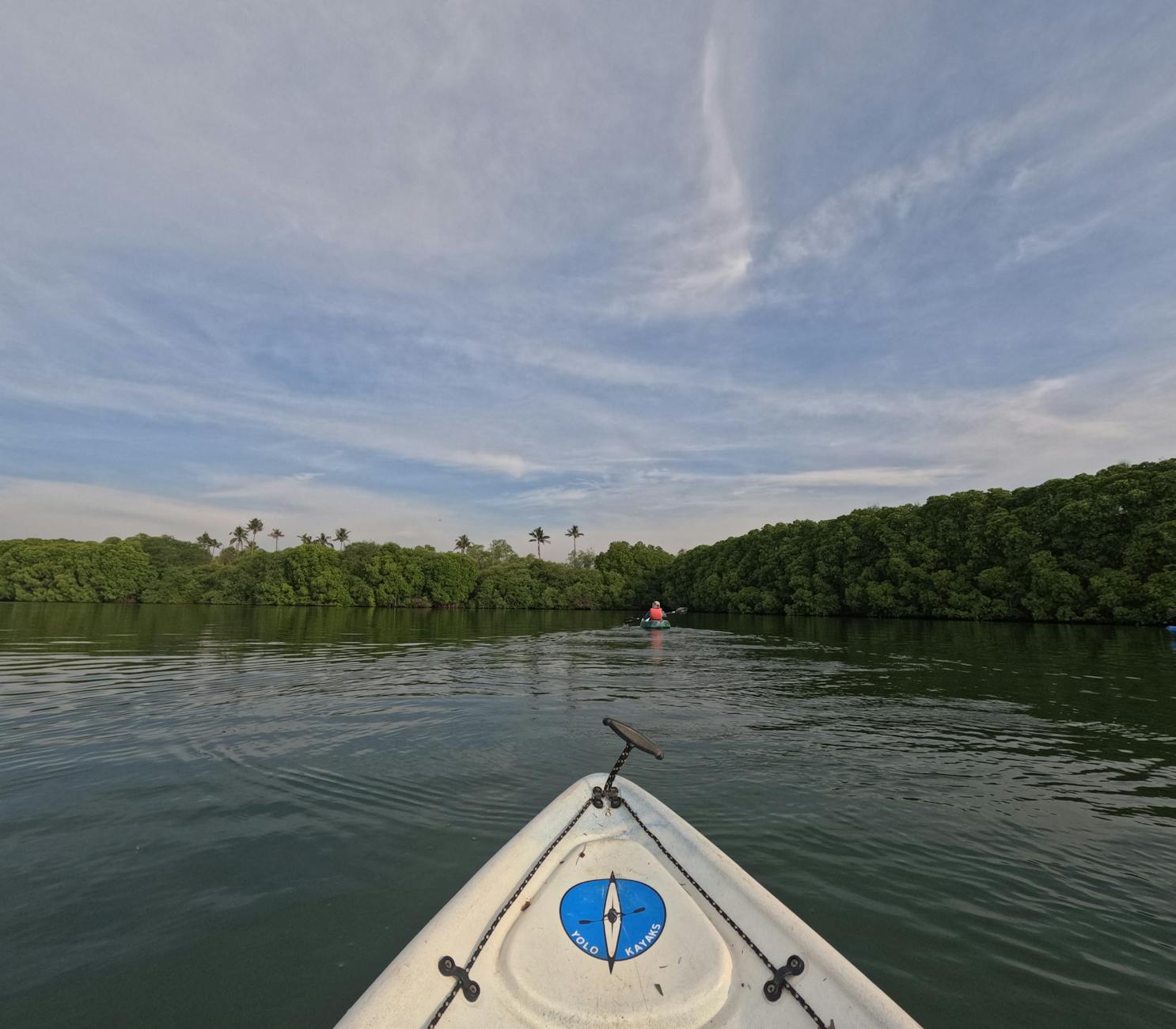 date night miami kayaking sunset