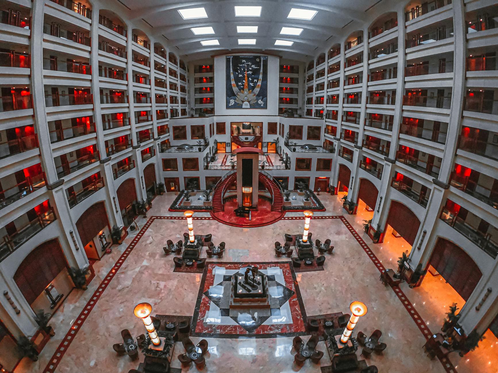 romantic hotels miami luxury lobby art