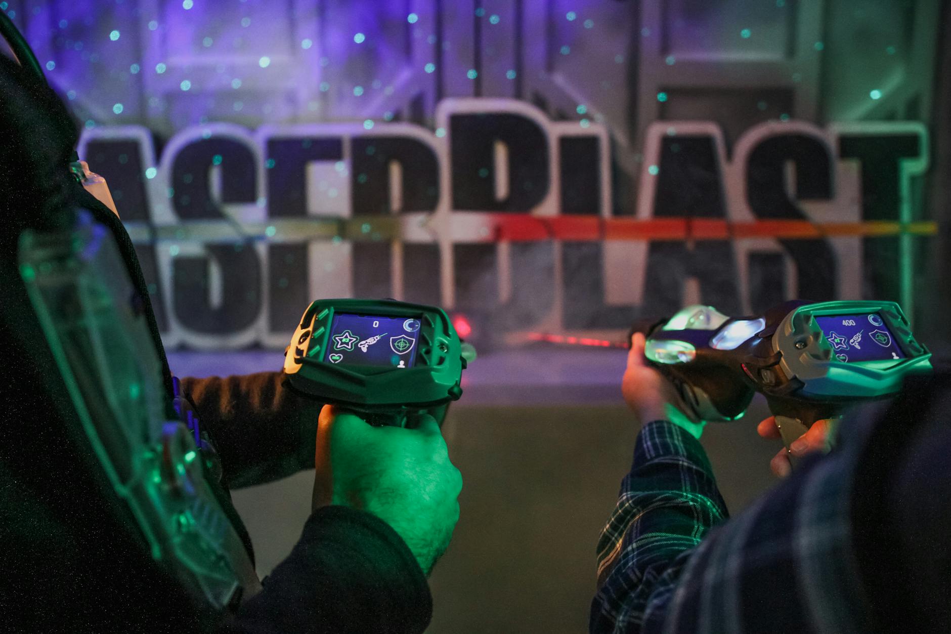 miami theme parks laser tag arena